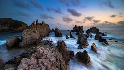 Bing wallpaper February 9, 2024. Pegadung Rock, Lampung, Sumatra, Indonesia (© CK NG/500px/Getty Images)