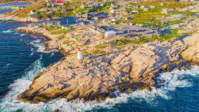 Bing wallpaper June 13, 2024. Peggy's Cove Lighthouse, Nova Scotia, Canada (© Pugalenthi/Getty Images)