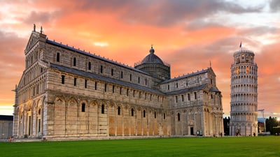 Bing wallpaper January 23, 2026. Torre di Pisa, Pisa, Toscana (© seng chye teo/Moment)
