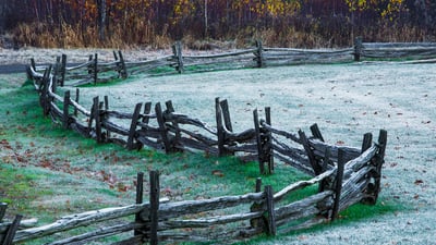 Bing wallpaper December 17, 2021. Iron Hill, Town of Brome Lake, Quebec, Canada (© plainpicture/Design Pics/David Chapman)