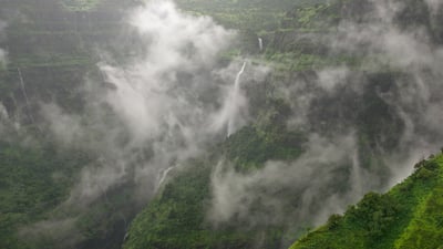 Bing wallpaper September 24, 2021. Sahyadri mountain range during the monsoon season in India (© Bhushan Patil Photography/Moment Open Collection/Getty Images)