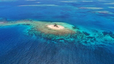 Bing wallpaper July 28, 2023. San Blas Islands, Panama (© bgremler/Shutterstock)