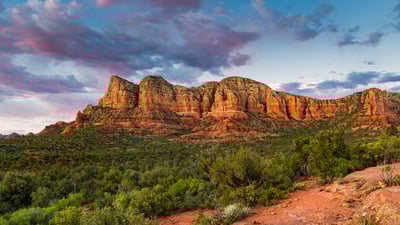 Bing wallpaper March 18, 2025. Red rock formations, Sedona, Arizona (© Jim Ekstrand/Alamy)