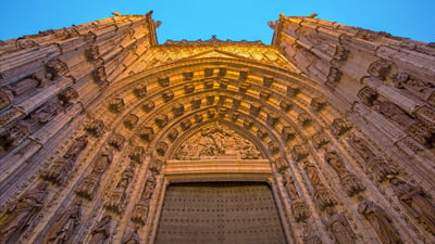 Bing wallpaper March 28, 2026. Catedral de Sevilla, Andalucía (© sedmak/Getty Images)