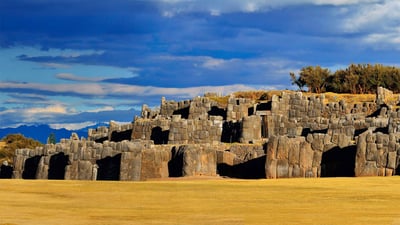 Bing wallpaper May 6, 2020. Inca fortress of Sacsayhuamán near Cusco, Peru (© Susanne Kremer/eStock Photo)