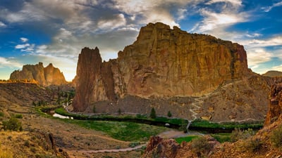 Bing wallpaper September 2, 2020. Smith Rock State Park, Oregon (© Manuela Durson/Getty Images)