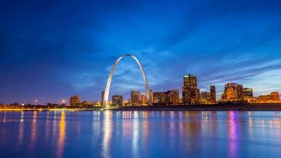 Bing wallpaper February 22, 2025. The Gateway Arch in St. Louis, Missouri (© f11photo/Getty Images)