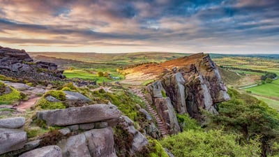 Bing wallpaper May 6, 2024. The Roaches, Peak District, England (© George W Johnson/Getty Images)