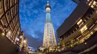 Bing wallpaper September 28, 2021. ｢東京スカイツリー｣東京都, 墨田区 (© Horizon Images/Motion/Alamy Stock Photo)