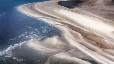 Bing wallpaper March 8, 2025. Schleswig-Holstein Wadden Sea National Park, Germany (© 3quarks/Getty Images)