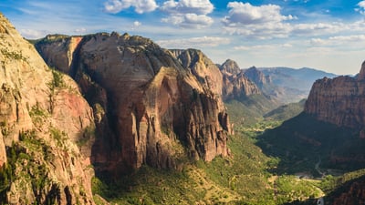 Bing wallpaper April 19, 2025. Zion National Park, Utah (© Simon Dannhauer/Getty Images)