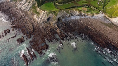 Bing wallpaper March 9, 2026. Zumaia, Guipúzcoa, País Vasco (© David González Rebollo/Getty Images)